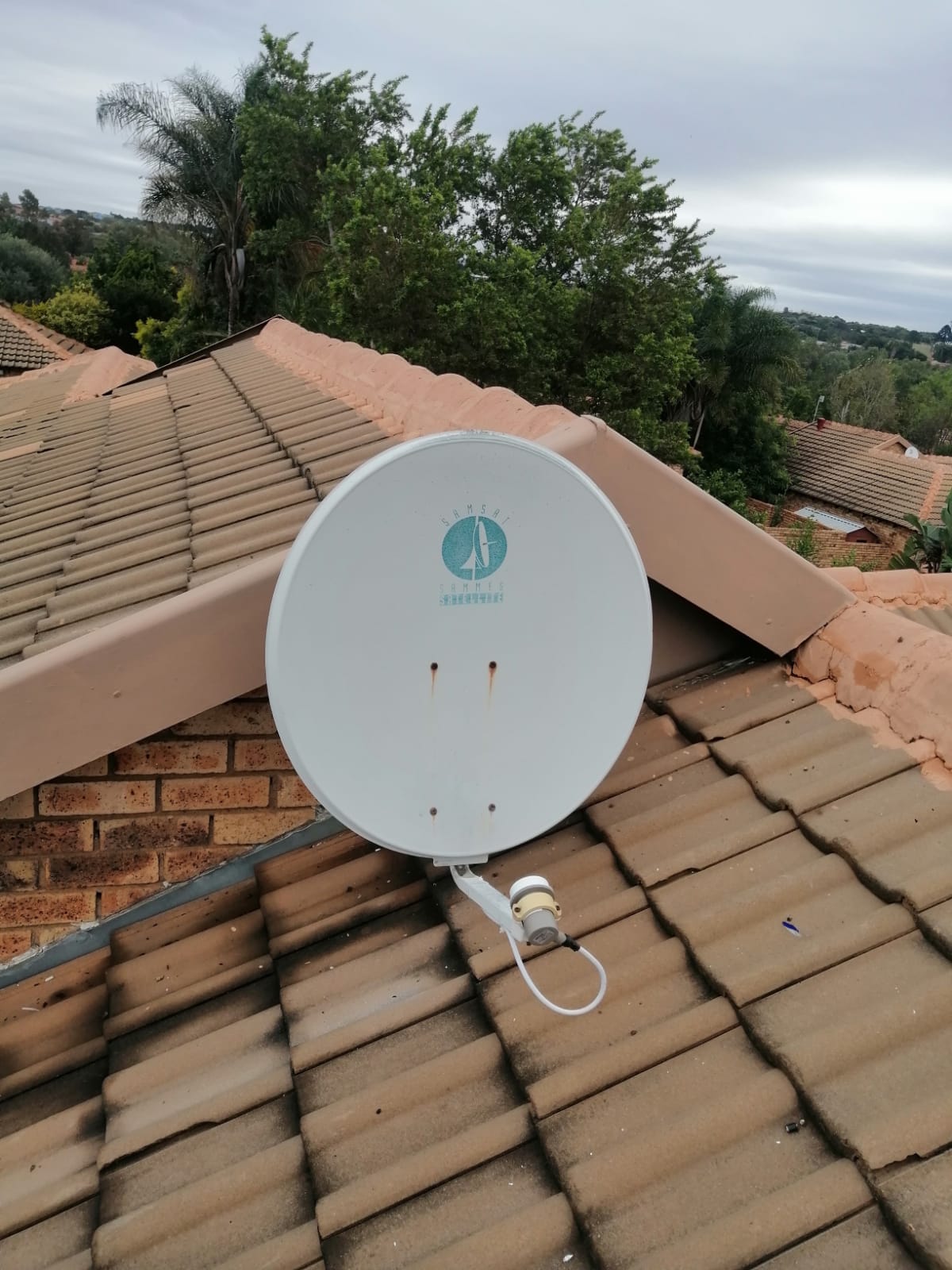 Professional DStv cabling work